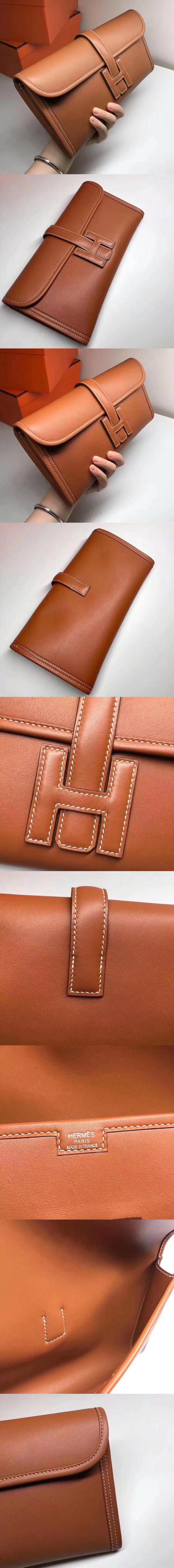 [HERMES]에르메스 지제 클러치 스위프트-4